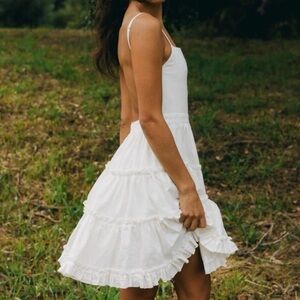 Cousin The Label White Mini Dress